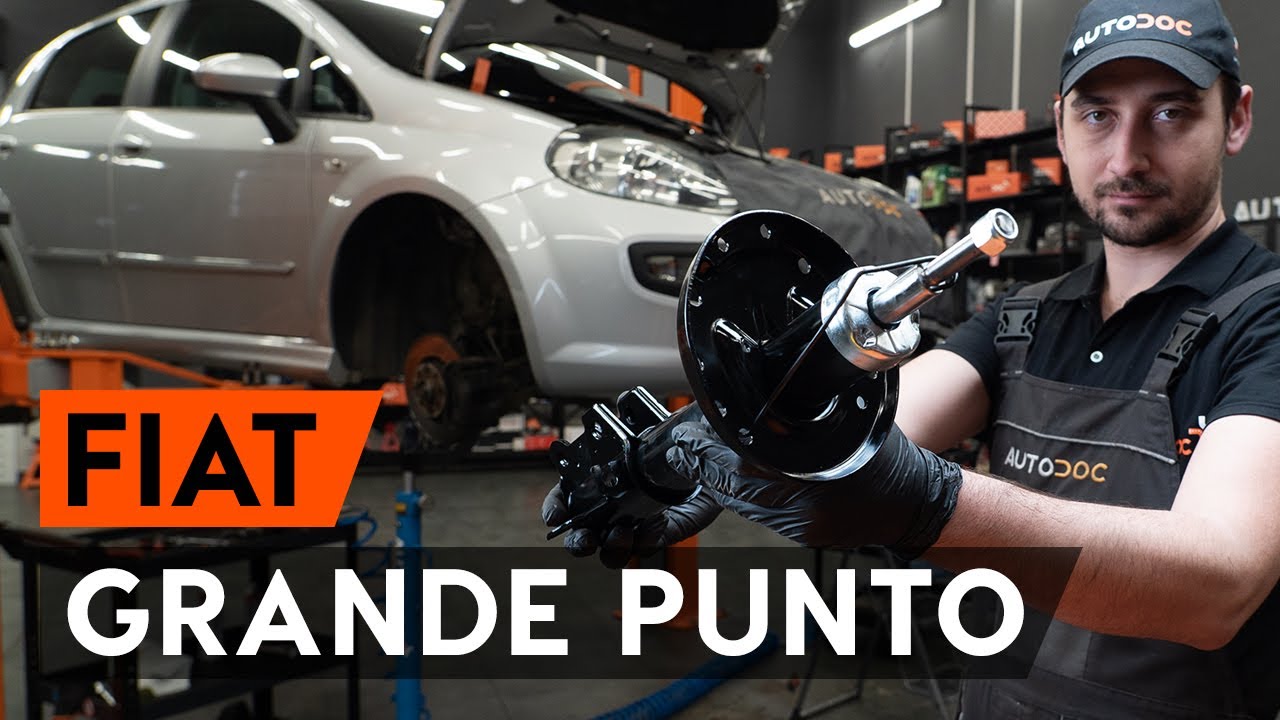 Come sostituire il puntone anteriore dell'ammortizzatore su FIAT PUNTO 199 [AUTODOC]