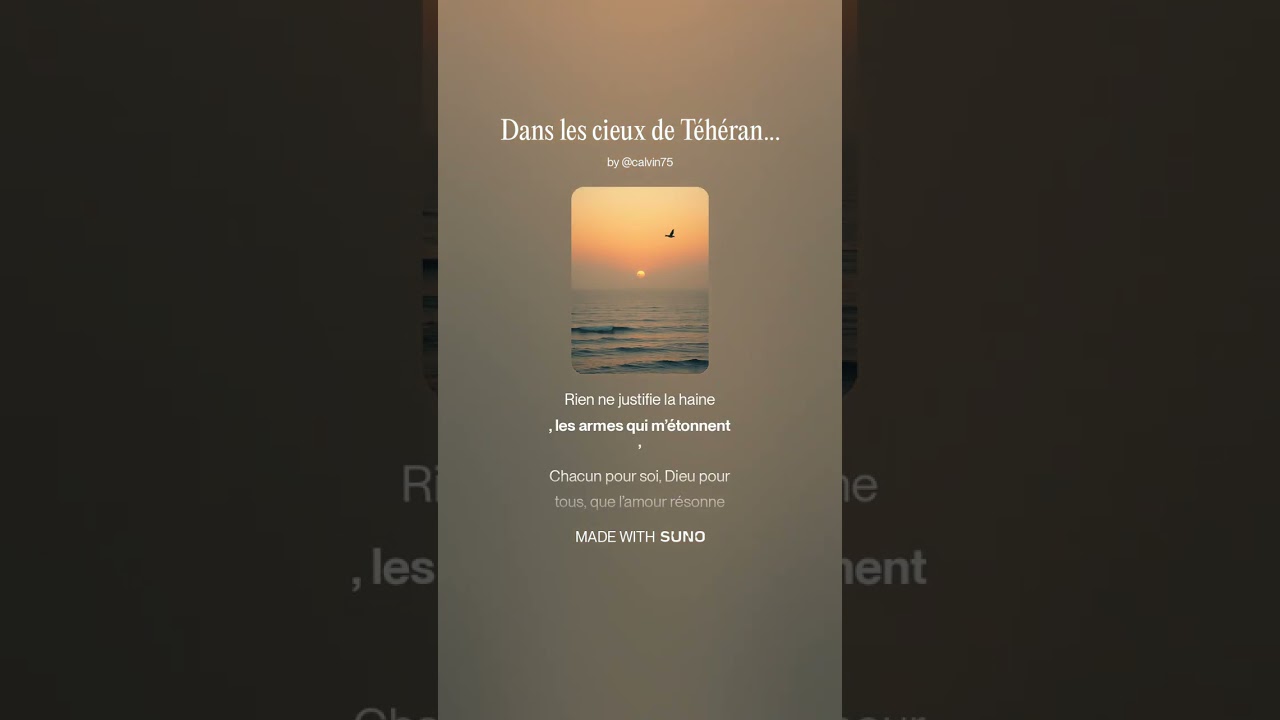 Dans les cieux de Téhéran, les avions se