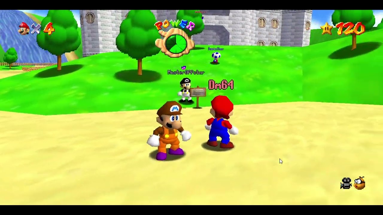 SM64 CO-OP Bloopers - do Jogo do Mestre de SoniclhexDan Parte 1/4 - "O início"