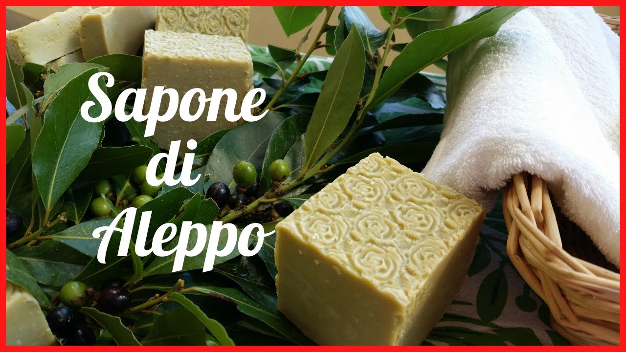 SAPONE DI ALEPPO recetta: acqua 300g ,idrosido di sodio127g... Useful And Easy Ideas
