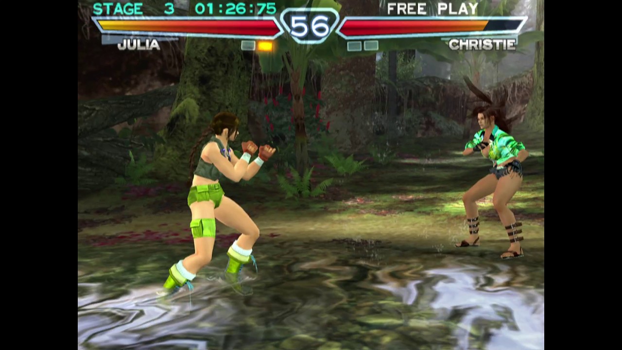 Tekken 4 - Arcade Mode | Julia