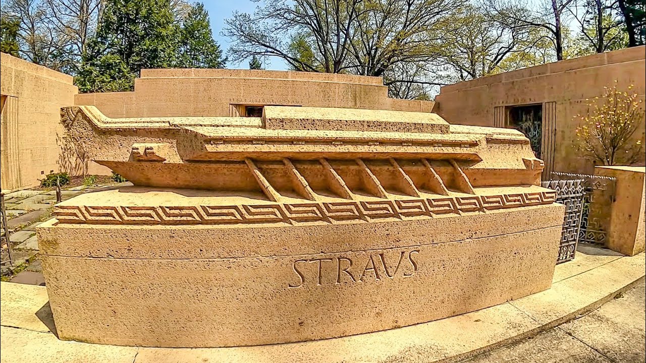 Ida and Isidor Straus' Mausoleum  (Titanic Victims)
