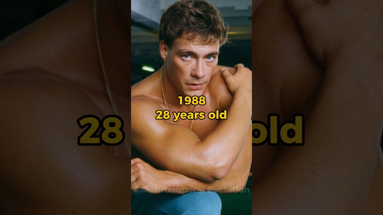 JEAN CLAUDE VAN DAMME DEVOLUTION (2024-1984) #shorts