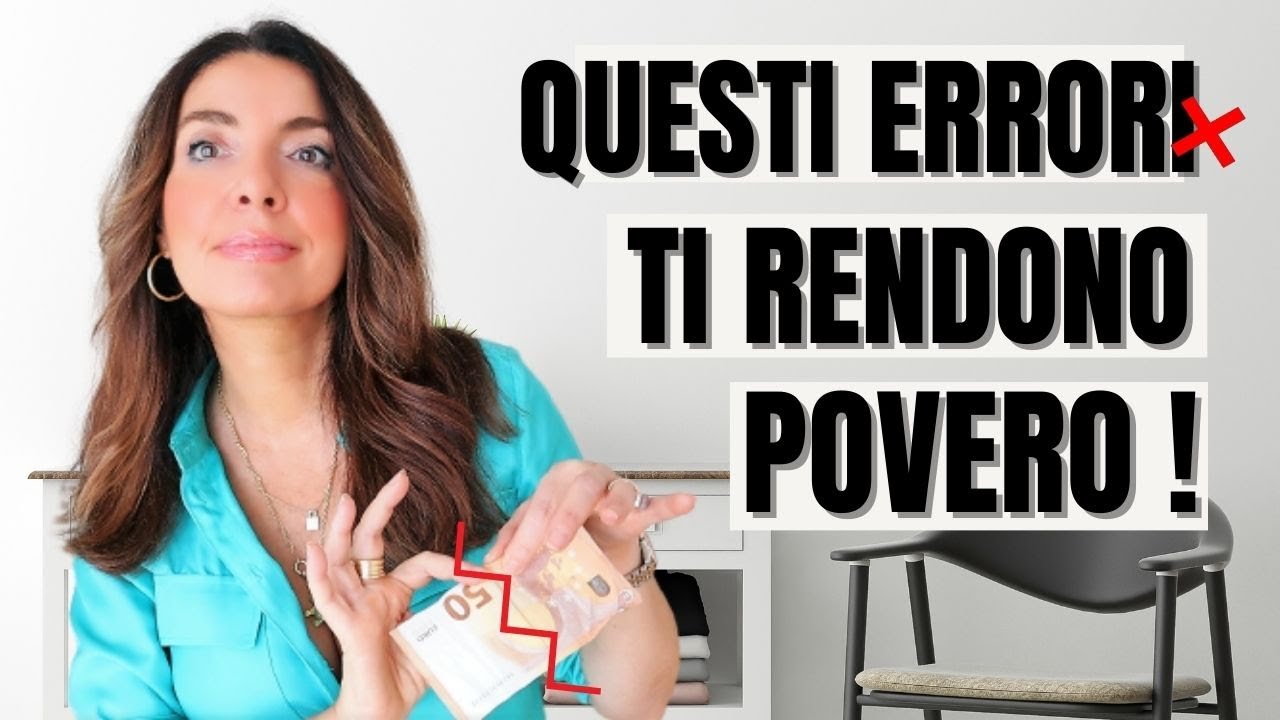 10 ABITUDINI CHE TI RENDONO POVERO NEL 2025 (EVITALE!)