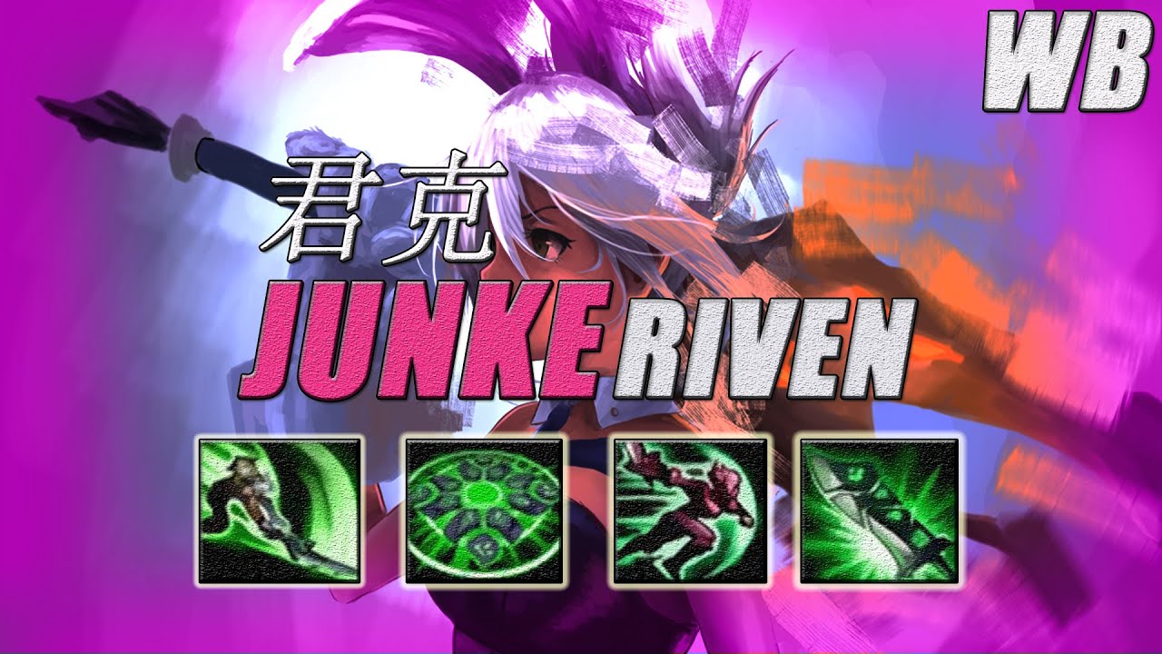 Junke君克 Riven Montage-''Rank 1 Riven in China Server''-League of Legends-1080p 60fps