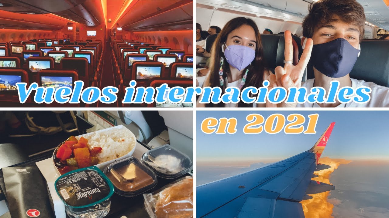 CÓMO son los VUELOS INTERNACIONALES durante la PANDEMIA ✈️
