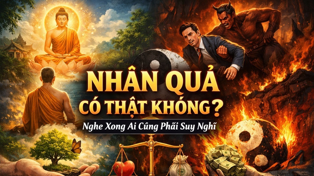 “Nhân Quả Có Thật Không Nghe Xong Ai Cũng Phải Suy Nghĩ”