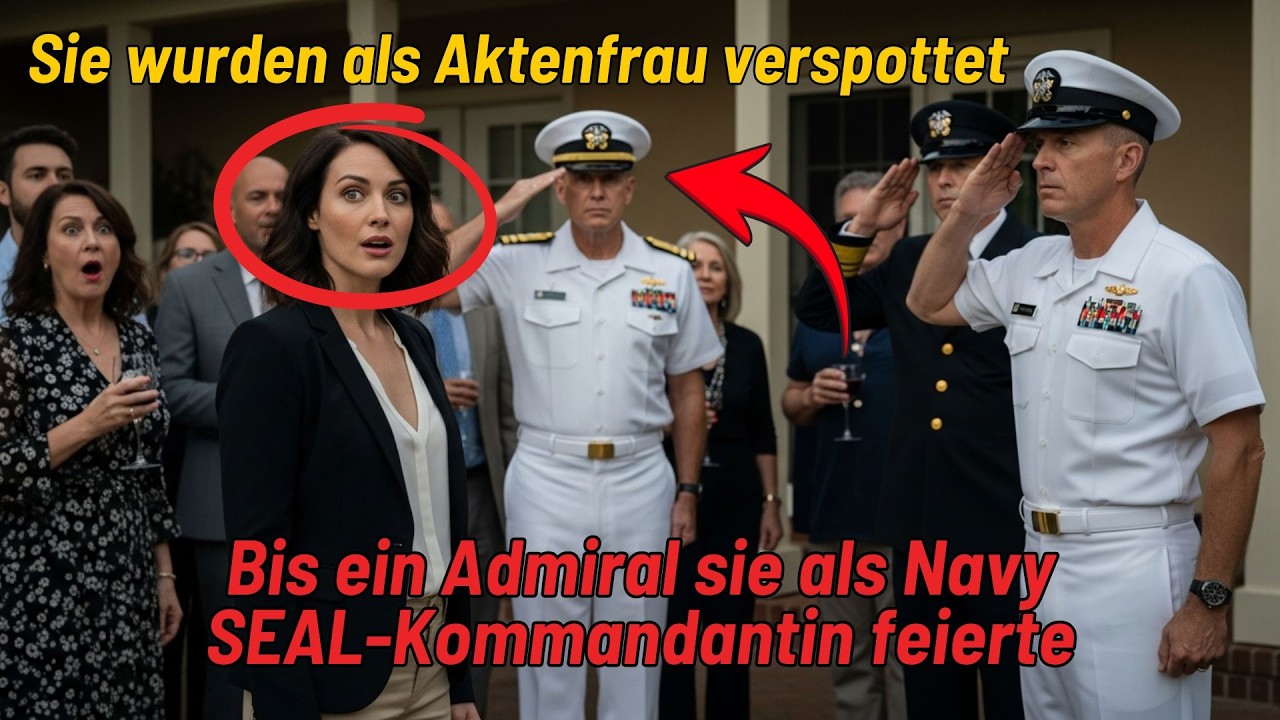 Sie wurden als Aktenfrau verspottet – bis ein Admiral sie als Navy SEAL Kommandantin feierte
