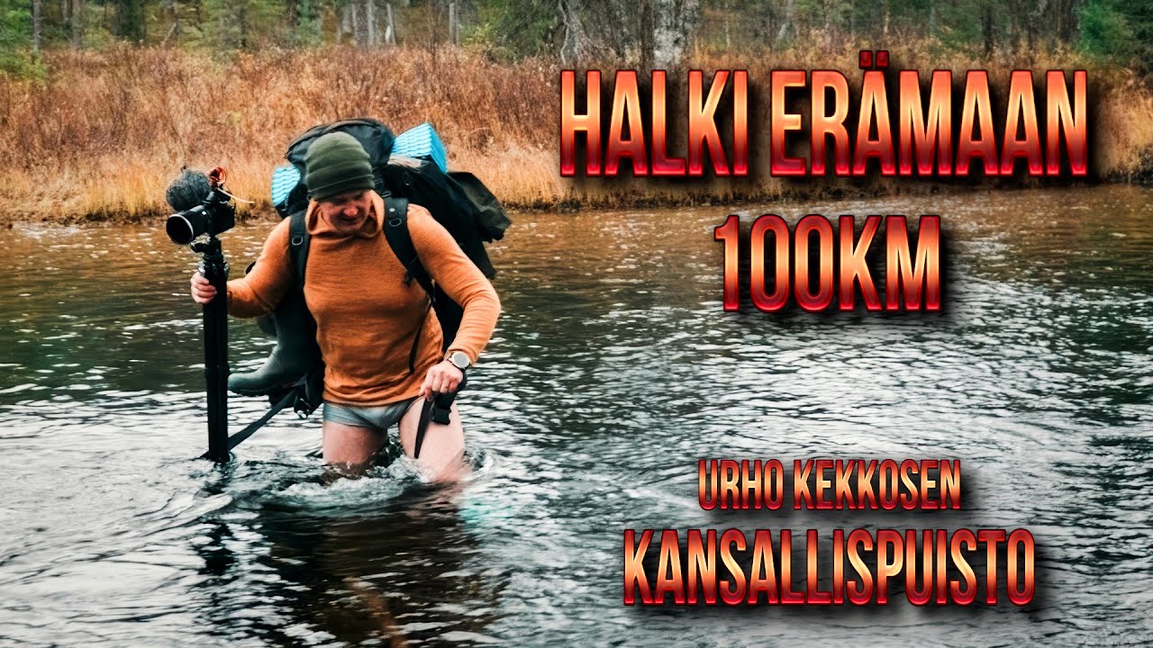 100KM Halki Erämaan Lokakuussa | Urho Kekkosen Kansallispuisto | Vaellus Retkeily