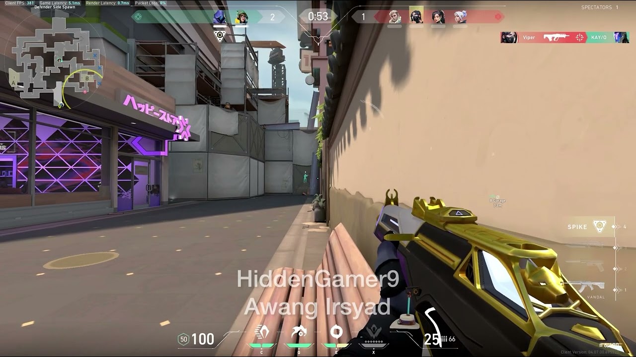 [VALORANT] Prime Vandal Ace!
