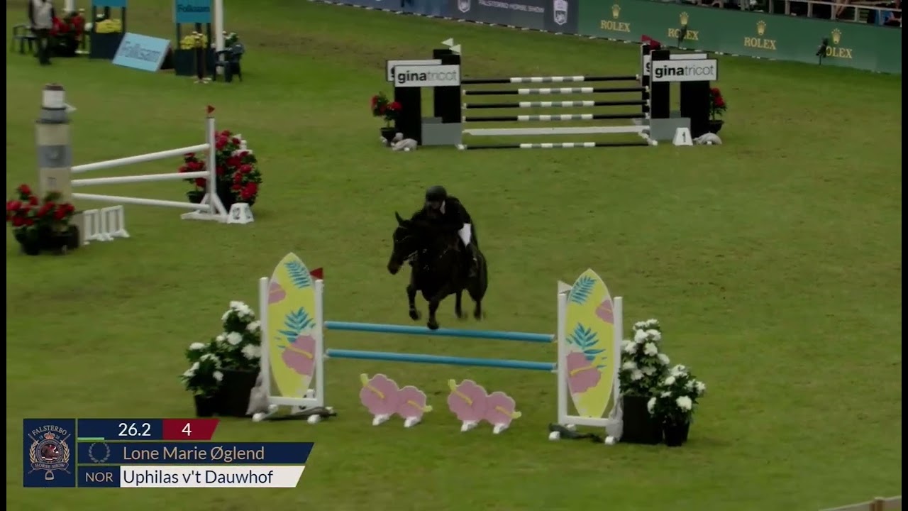 Falsterbo Horse Show 5 års finale 1,25m - Uphilas v’t Dauwhof