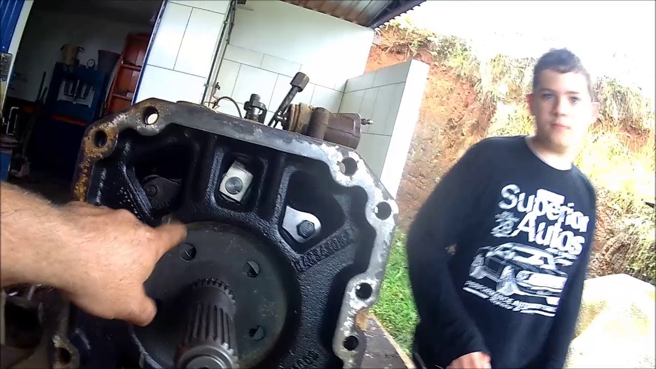 desmontagem do cambio do bm125i parti#2