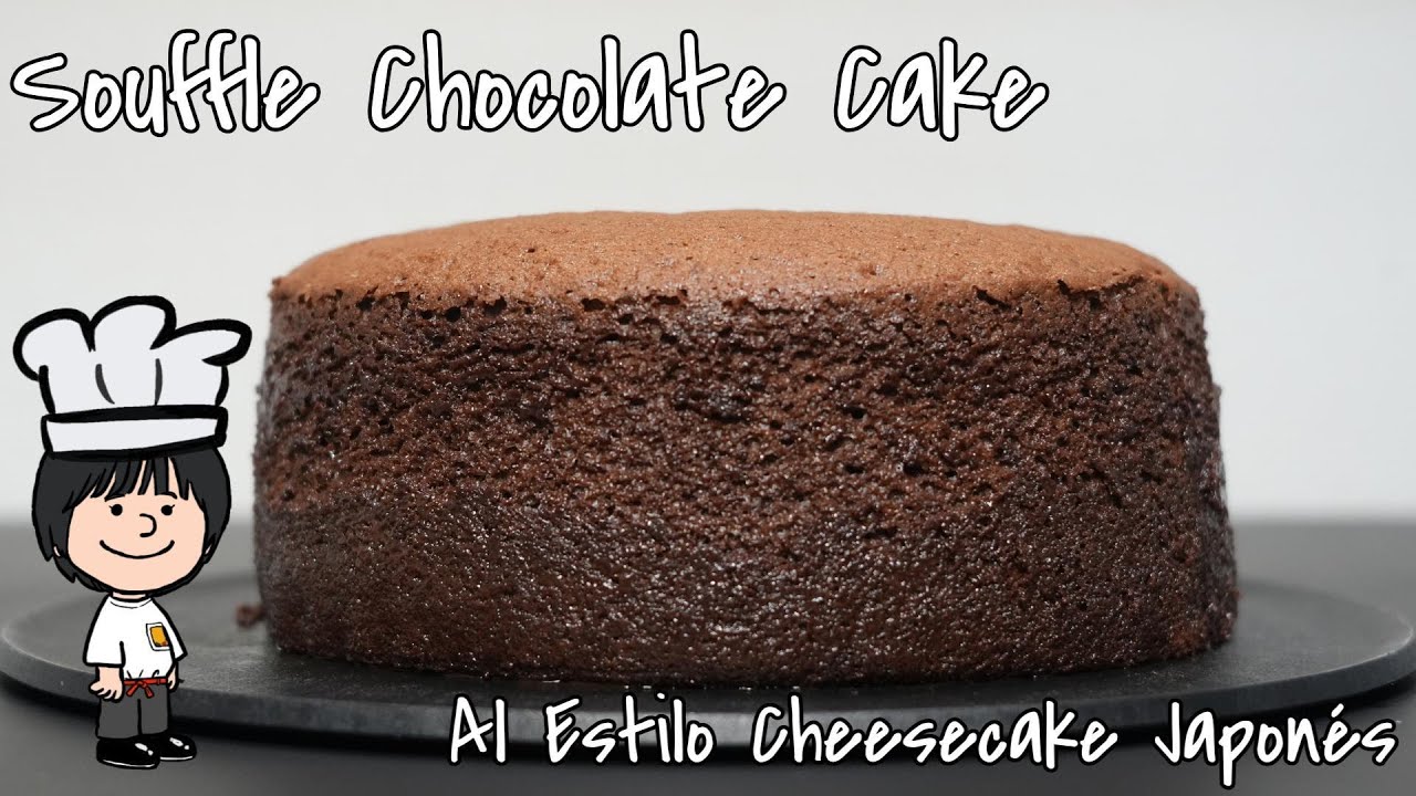 Receta del Souffle Chocolate Cake Japonés