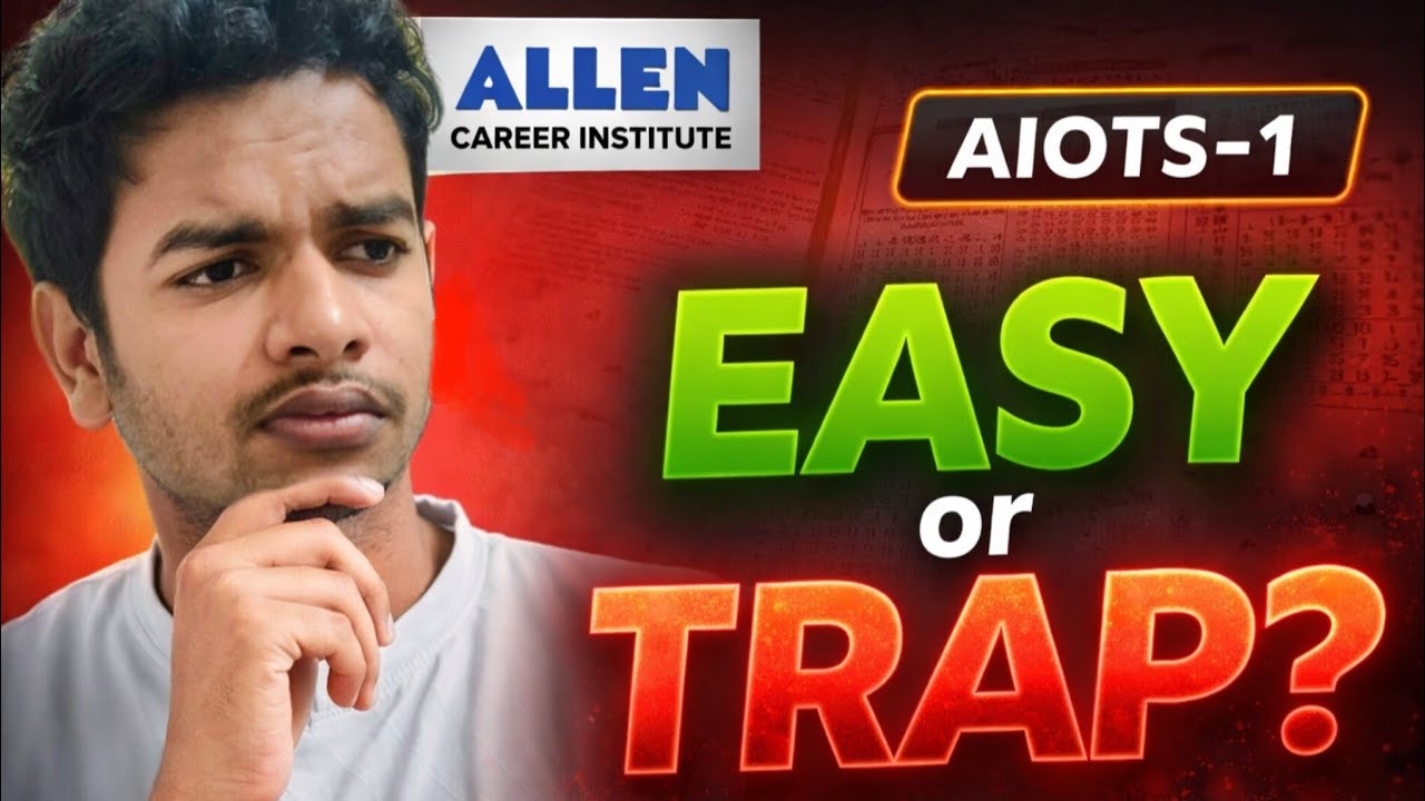 AIOTS-1 &ndash; This Test Might Shock You | ALLEN MAJOR TEST