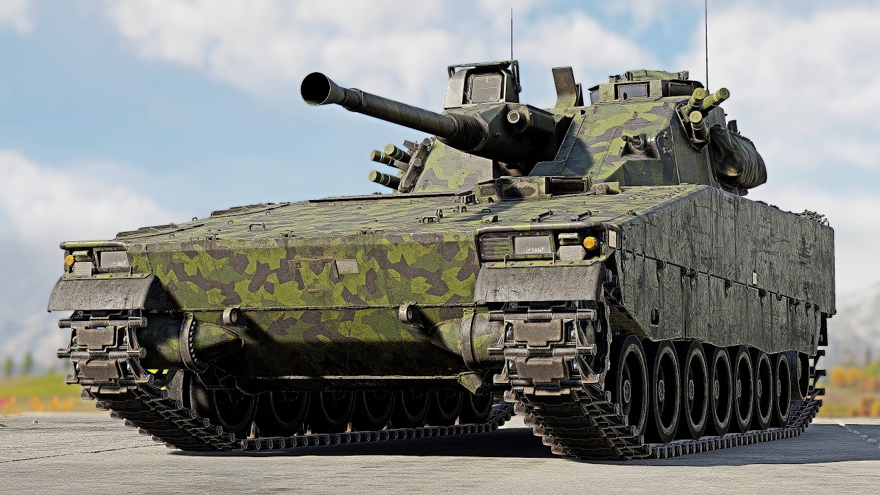 This 40mm Gun is a Monster || STRV 9040B
