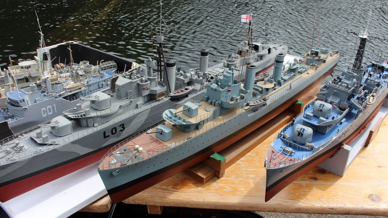 Luton & District Model Boat Club | Navy Vessels 2023