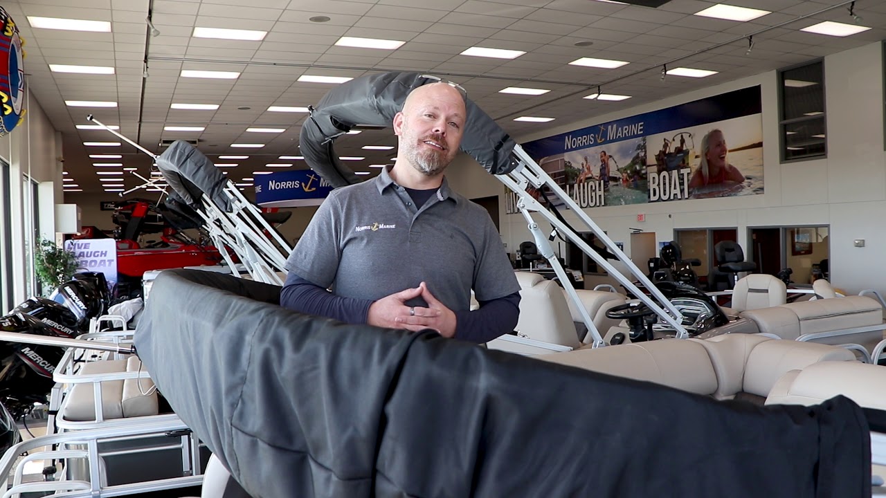 New 2020 Sun Tracker Fishin' Barge 20 22 ft Pontoon Boat For Sale In Norman, OK: Walkthrough