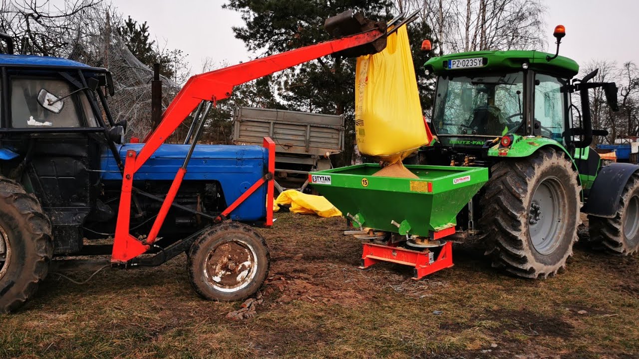 Siew wapna deutz fahr 5110g GS