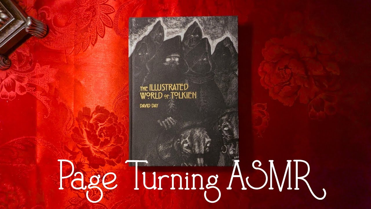Page Turning ASMR | The Illustrated World of Tolkien | No Talking