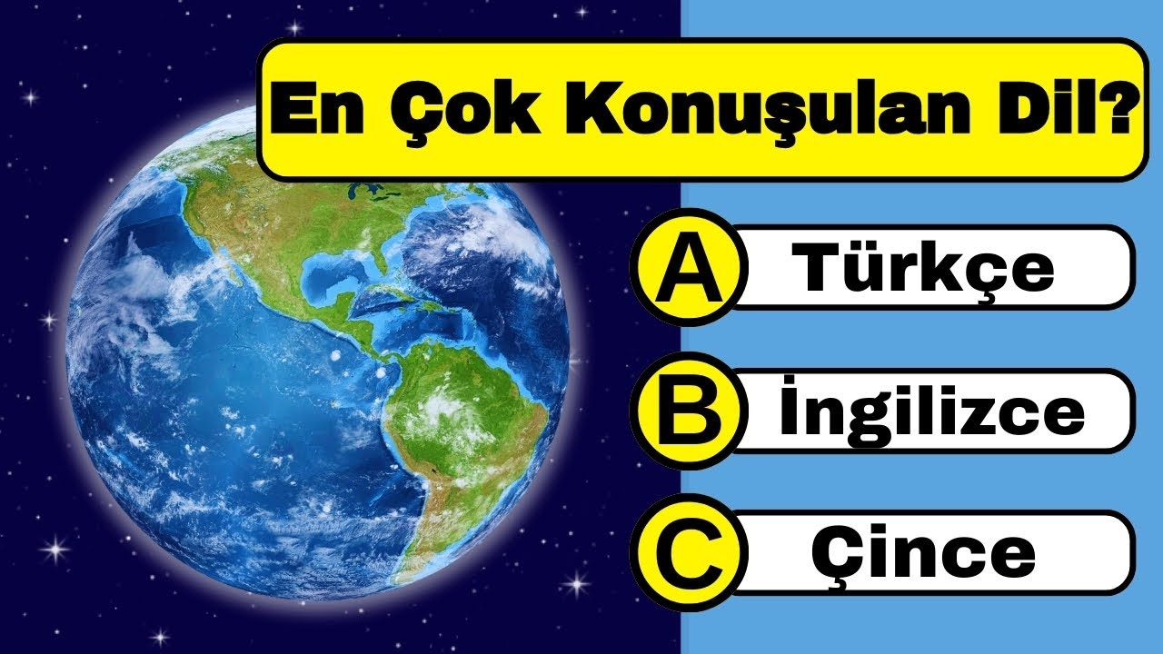 Coğrafya Bilgini Test Et 🧠🌍🪐 Genel Kültür Soruları 🧐| Bilgi Yarışması