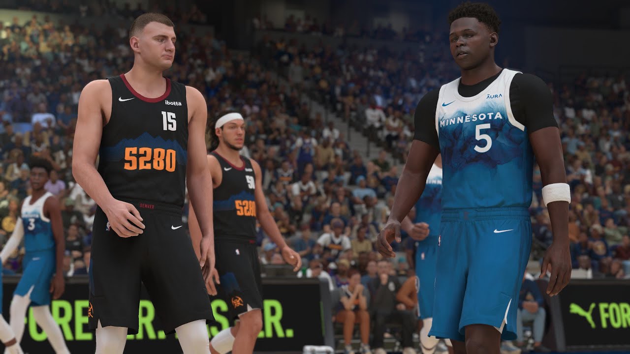 NBA DENVER NUGGETS vs MINNESOTA TIMBERWOLVES [ NBA 2K24 GAMEPLAY  PS5 4K UHD