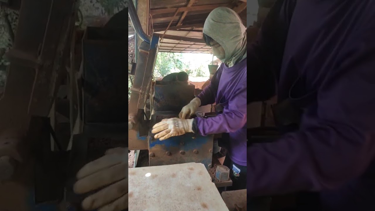 การผลิตอิฐประสาน@บ้านแคนเจริญ19/03/69