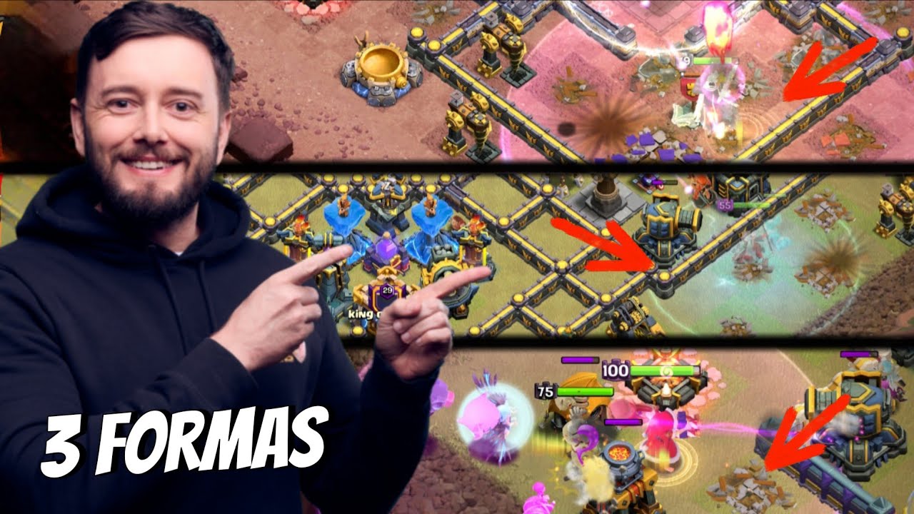 COMO FAZER A ENTRADA PERFEITAMENTE NO CLASH OF CLANS !