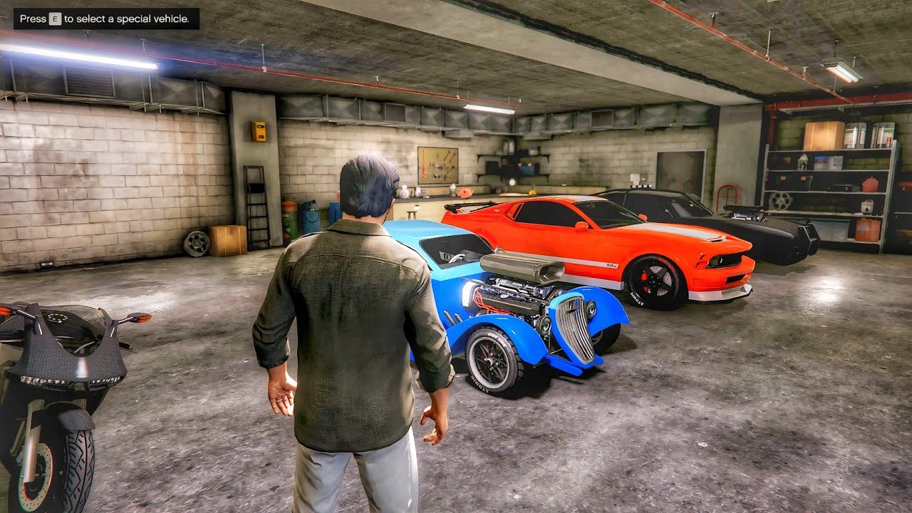 Gta V Enchanted - Michael Owns a Legendary Car Collection No One Else Has