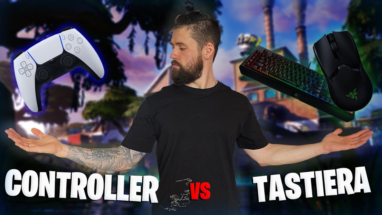 FORTNITE - PAD vs MOUSE e TASTIERA 🎮😱🖱️⌨️
