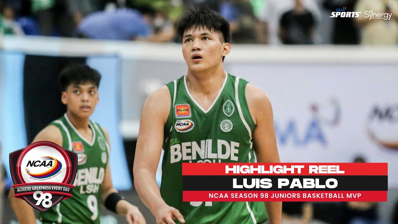 NCAA Season 98 JBB: Luis Pablo | MVP Highlights