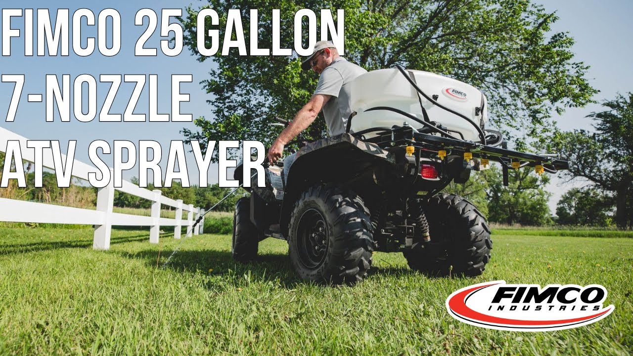 FIMCO 25 Gallon 7-Nozzle ATV Sprayer