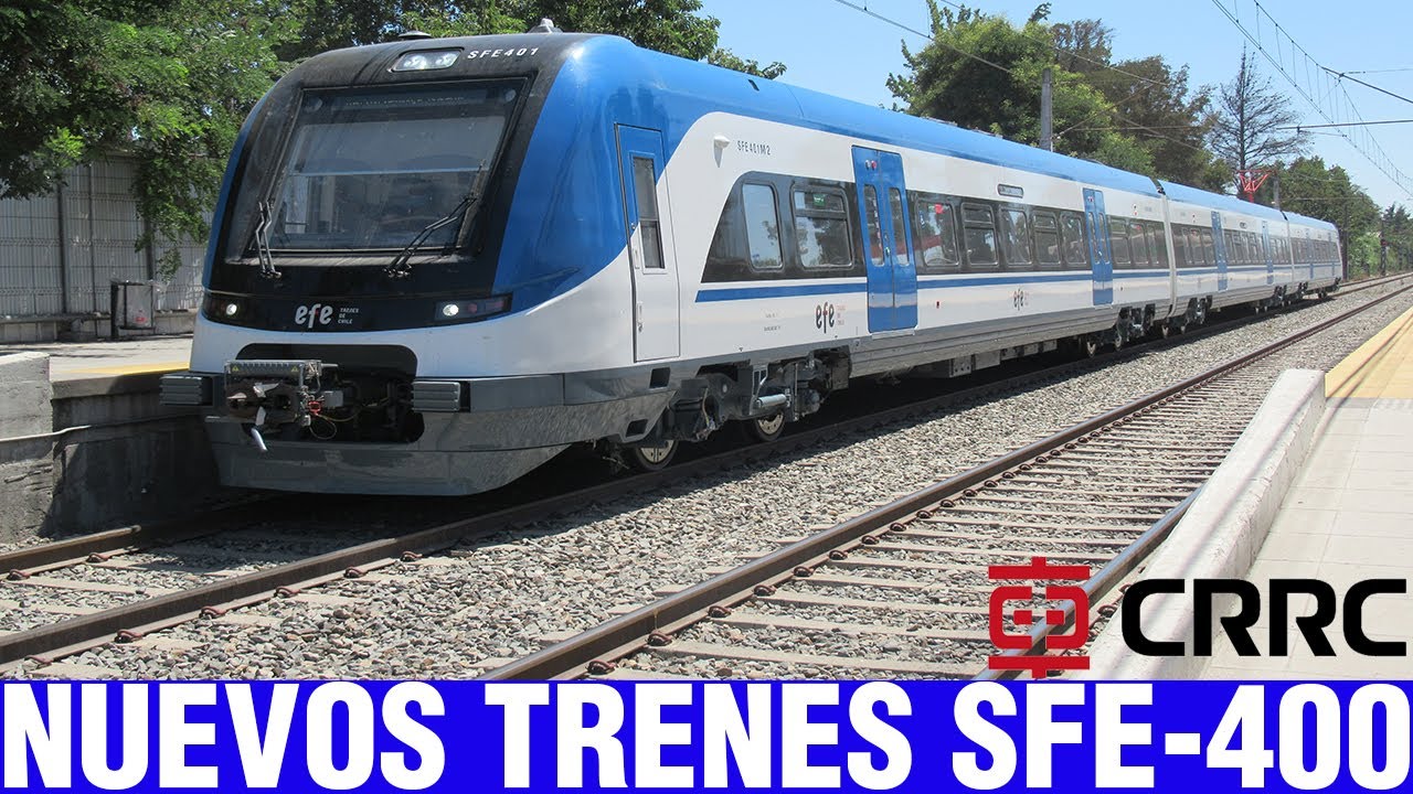 EFE Central | Debut Trenes SFE-400 de Metrotren Rancagua