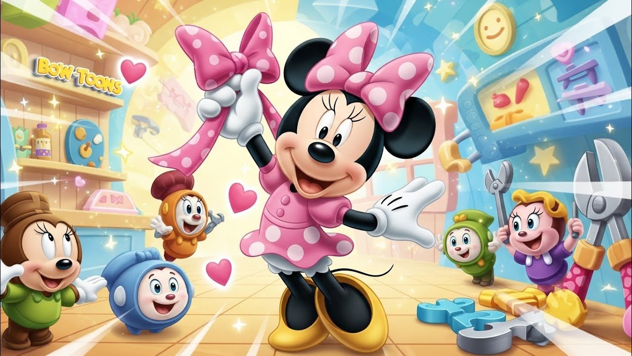 Minnie’s Bow-Toons Adventure 🎀🐭 | Fun & Cute Cartoon for Kids
