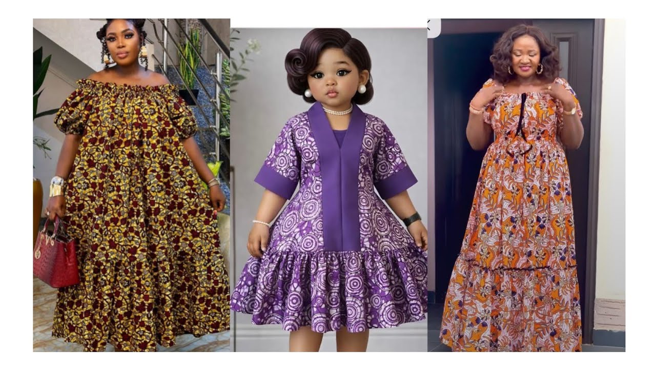 Stunning and cute African fashion style for ladies #goviral #viralvideo #latestafricaprint 