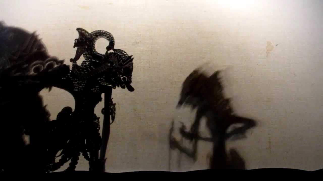 Wayang kulit puppet show at Museum Sonobudoyo (Yogyakarta, Inbonesia)