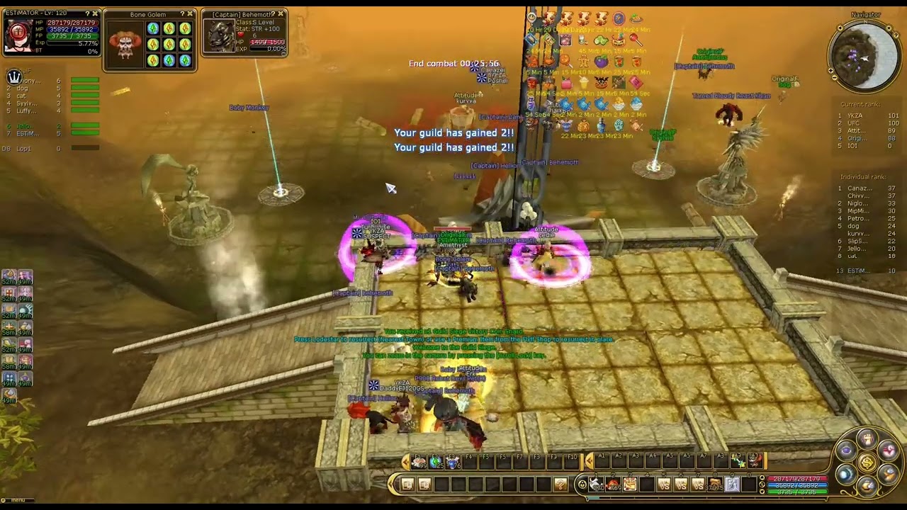 Mocomochi Flyff Lvl 120 Guild Siege 2/28/2026 - JonzKiie