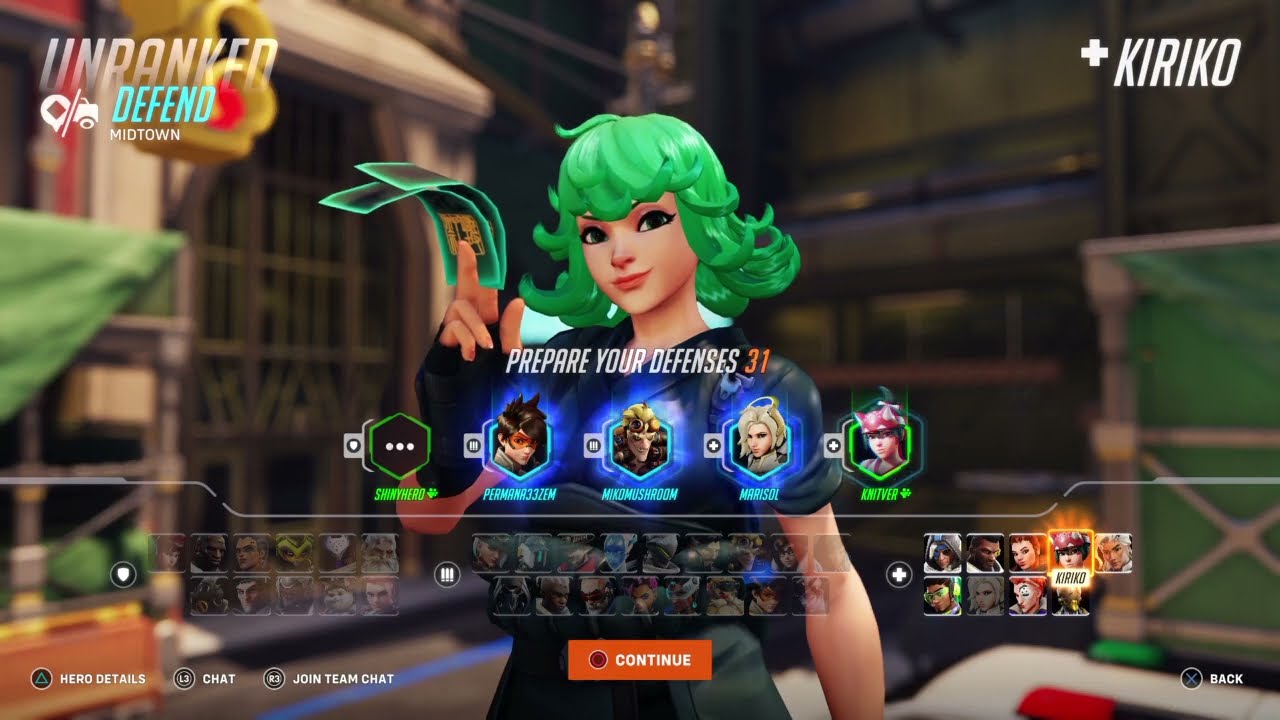 Overwatch 2 - Kiriko Terrible Tornado Play Test 3 - No Death