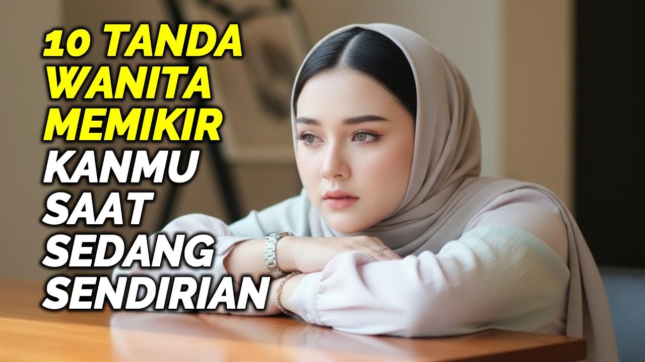 10 Tanda Wanita Memikirkanmu Saat Sedang Sendirian