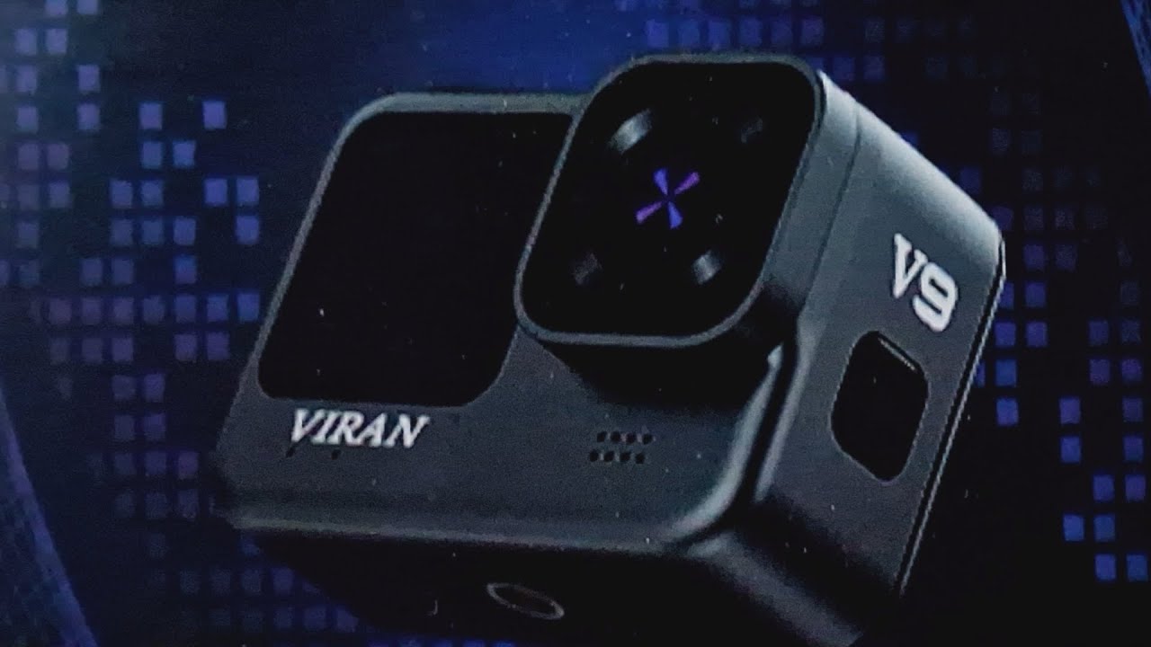 Câmera de ação VIRAN V9 4k 