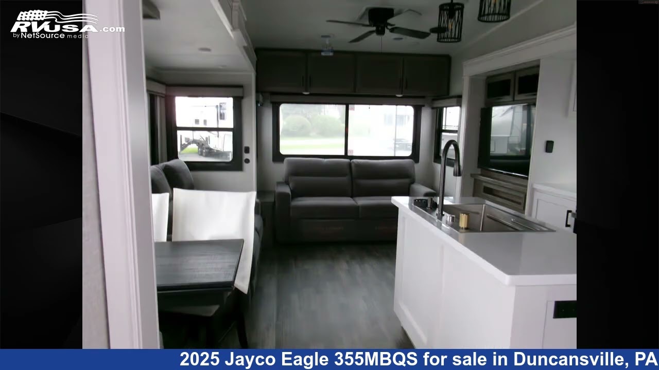 Remarkable 2025 Jayco Eagle 355MBQS Fifth Wheel RV For Sale in Duncansville, PA | RVUSA.com