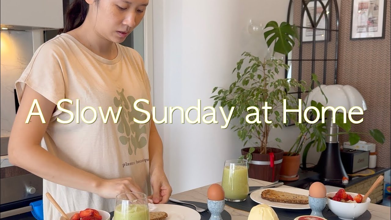 Calm Sunday Routine | Korean BBQ | Sunday Brunch | Gardening