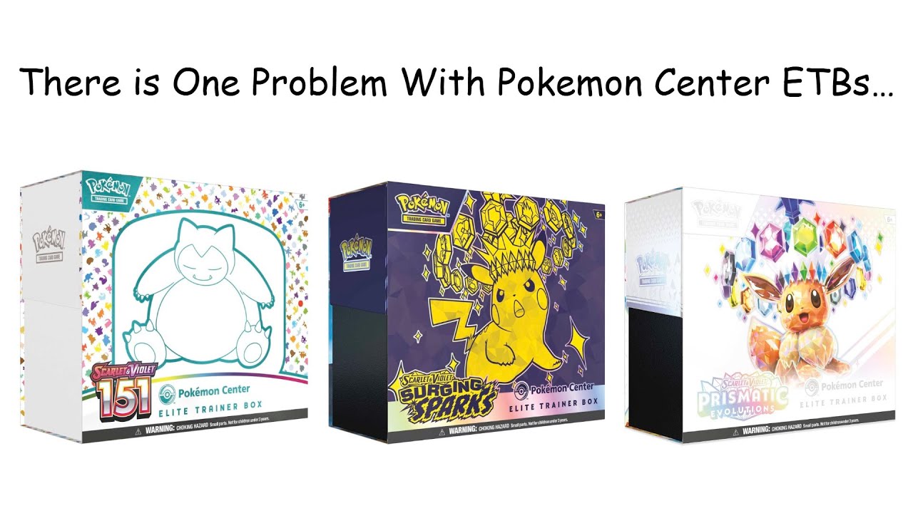 Pokemon Center ETBs Are a Great Investment, But…