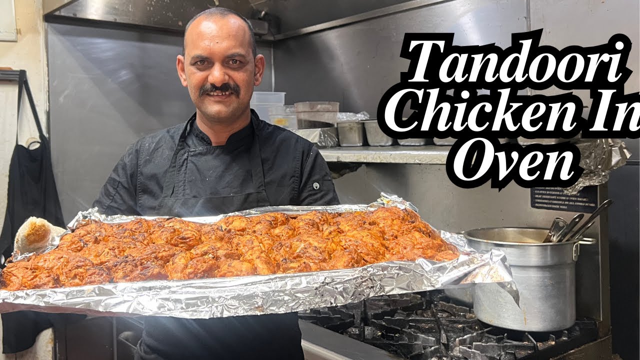 Tandoori Chicken In Oven | तंदूरी चिकन रेसिपी | Tandoori Chicken Restaurant Style | Chicken Tandoori
