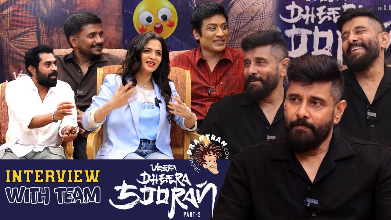 Veera Dheera Sooran Team Interview | Chiyaan Vikram | S J Suirya | Suraj Venaramoodu