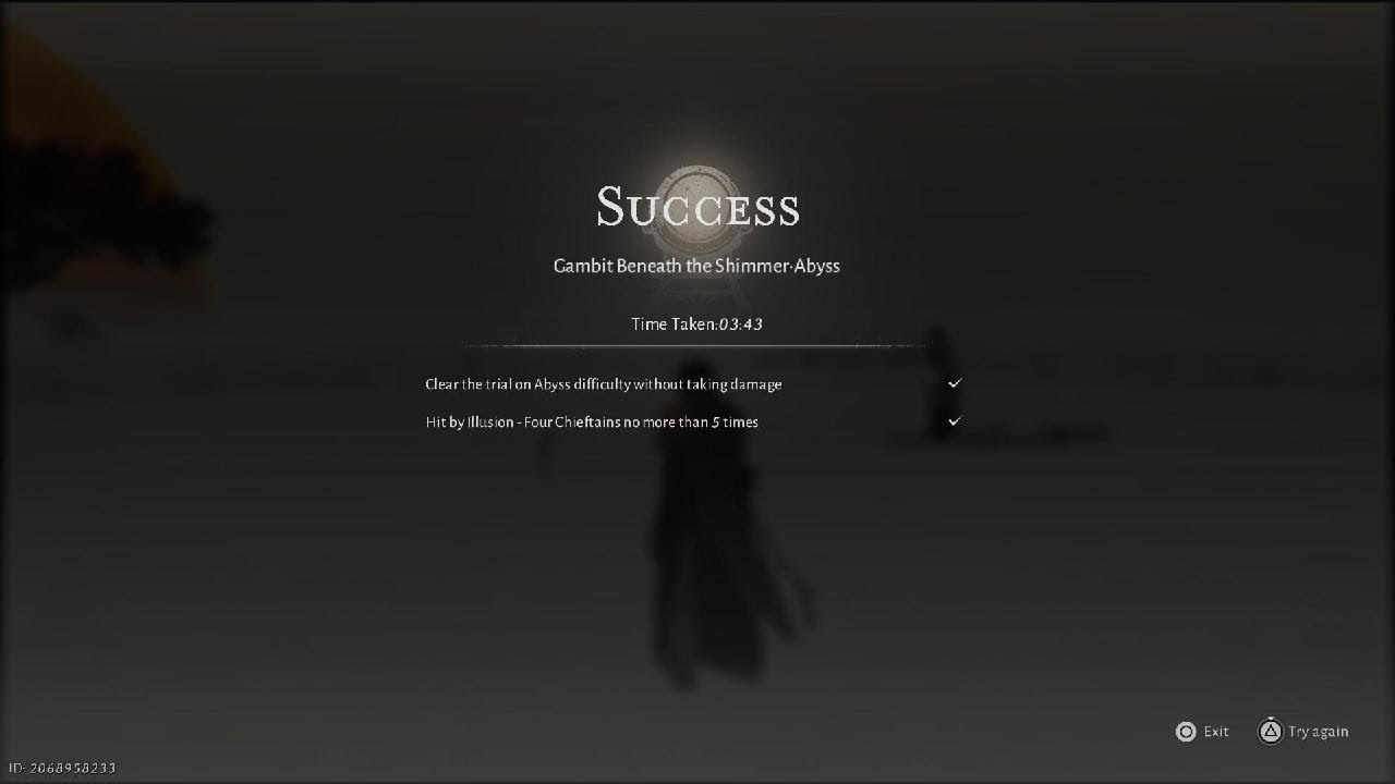 Where Winds Meet Abyss trial Gambit Beneath The Shimmer