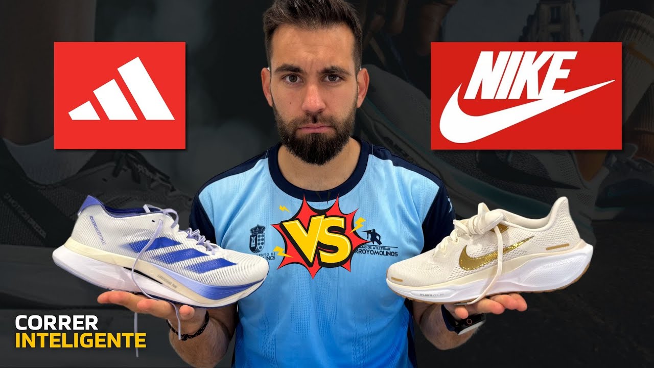 👟 Nike Pegasus 41 VS Adidas Boston 12  &iquest;Cu&aacute;l es mejor zapatilla para correr? 🏃&zwj;♂️