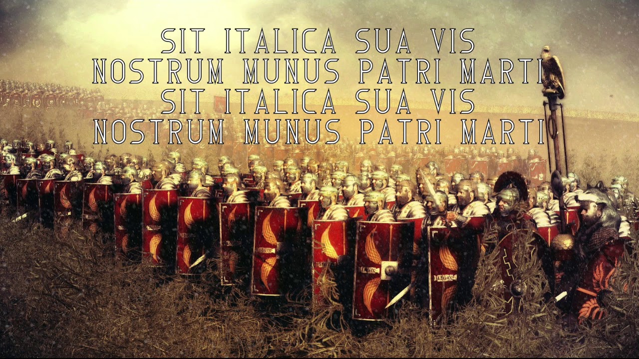 Roman Marching Song with Lyrics (Ben Hur)