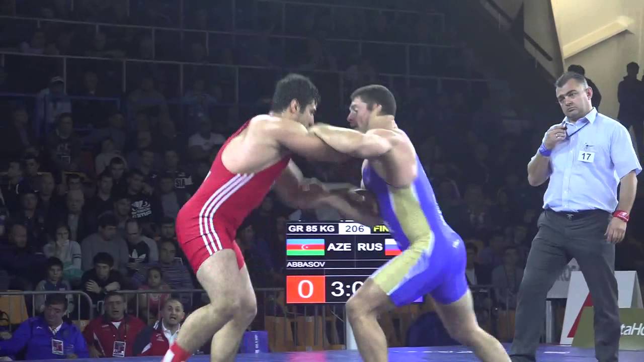 КЕН 2015. Греко-римская борьба. Финал. 85 кг. Алексей Мишин (Россия) - Ислам Аббасов (Азербайджан)