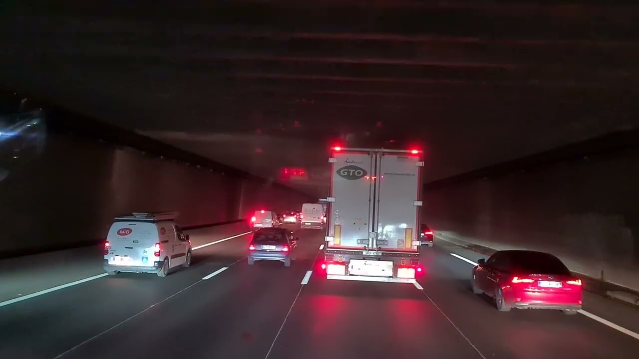 Paris,a86 hauteur Saint Denis, a3,périphérique intérieur, a6b,a6a,a6,DPD Coudray-Montceau en camion
