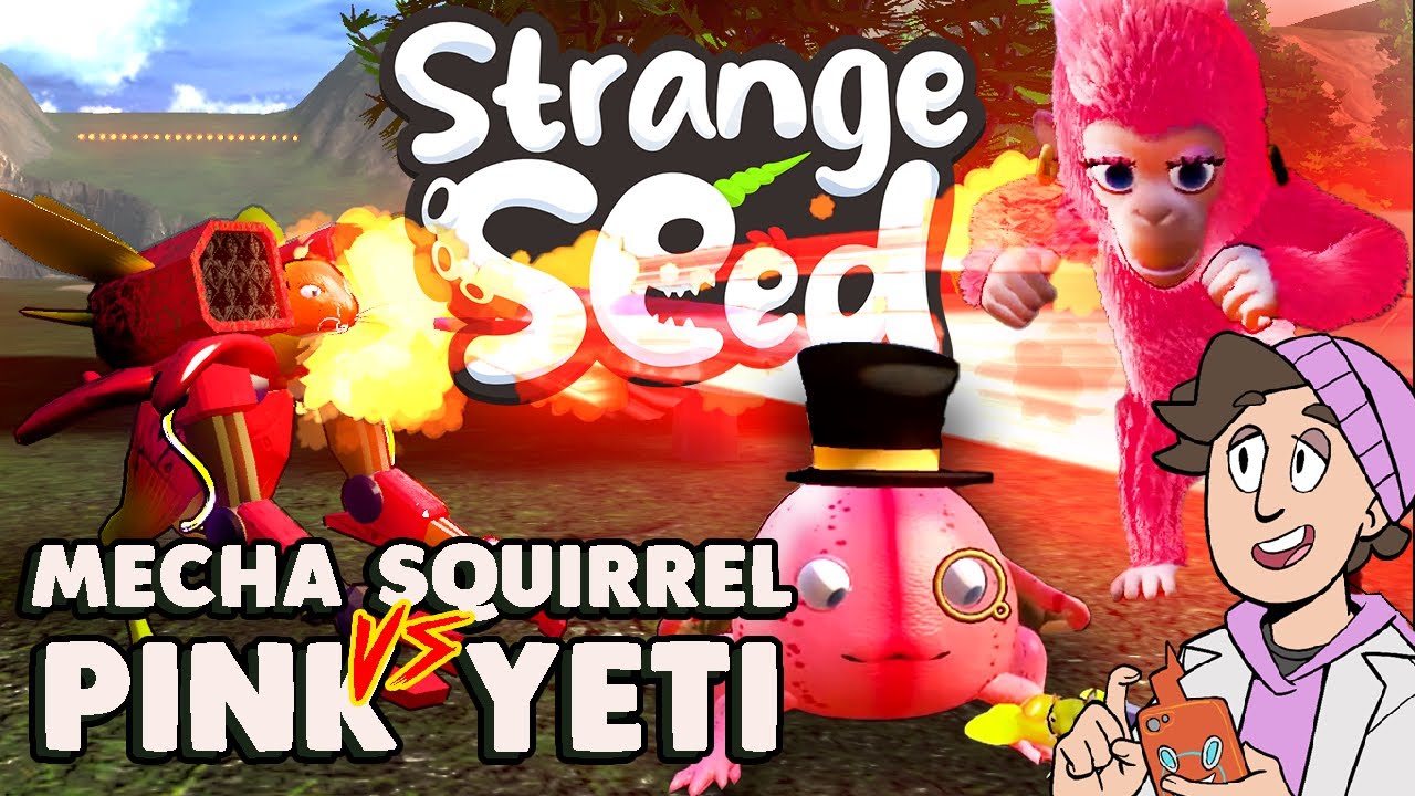 Part SQUIRREL, Part MACHINE! The Pink Yeti ATTACKS the City of Mutants! - Strange Seed